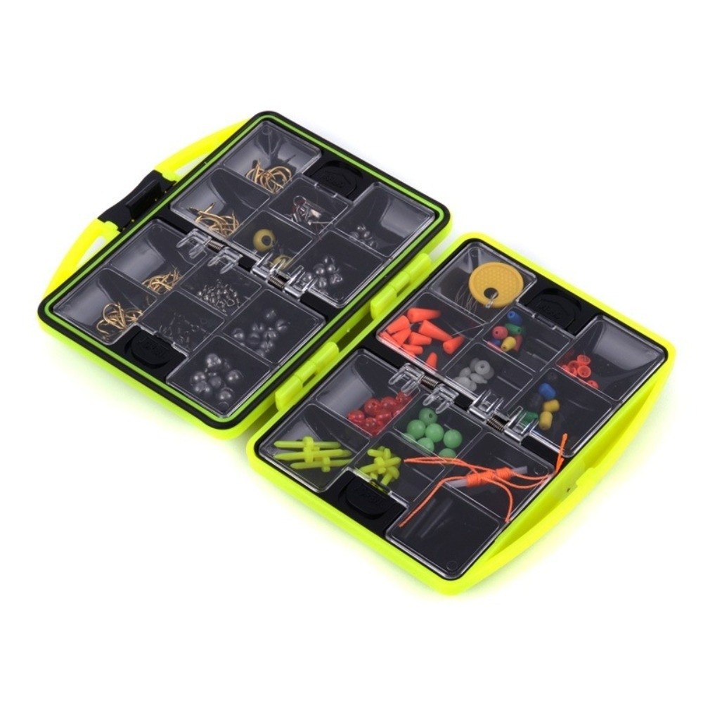 مجموعة أدوات صيد السمك 184 قطع - مراجعة Fishing Hook Box وسعره